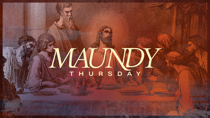 easter etching - maundy thursday