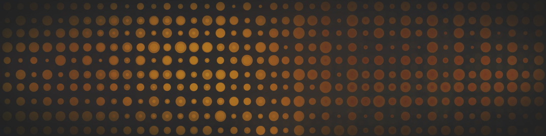 circle grid - orange
