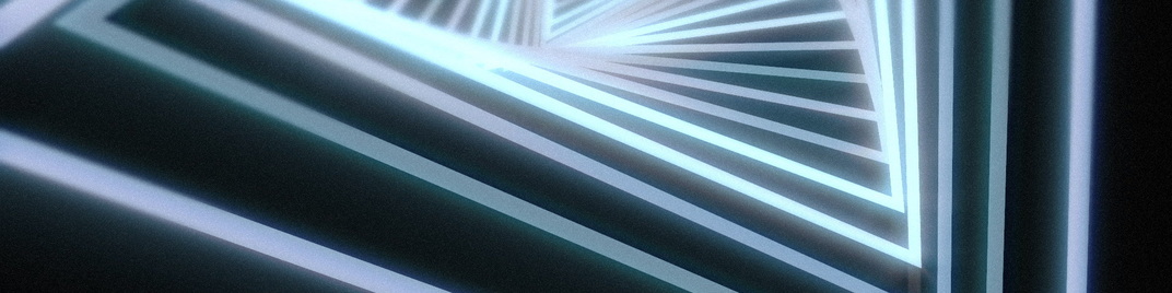 neon lins - triangles