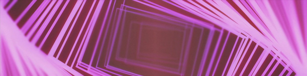 fanning lines - pink